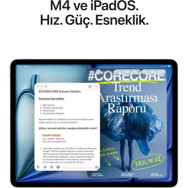 Apple iPad Air M4 11″ 128GB Wi-Fi ( 2 Yıl Apple Türkiye Garantili )