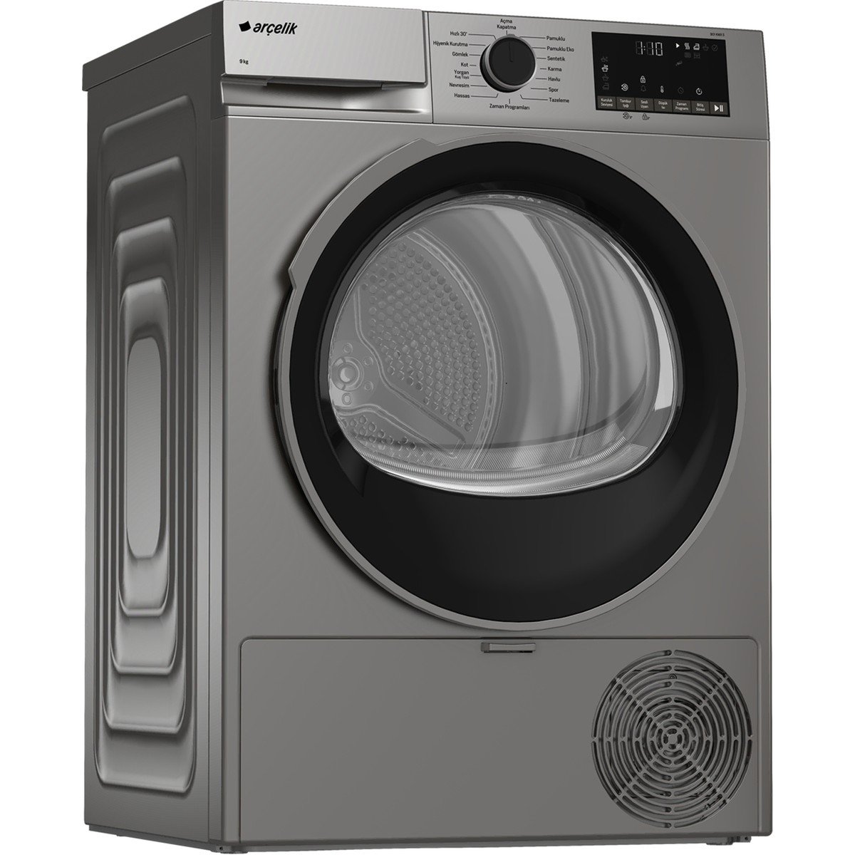 Arçelik 901 KMX S 9 Kg Kurutma Makinesi