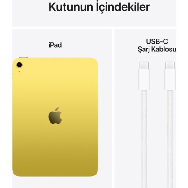 Apple iPad A16 11″ ( 2 Yıl Apple Türkiye Garantili )