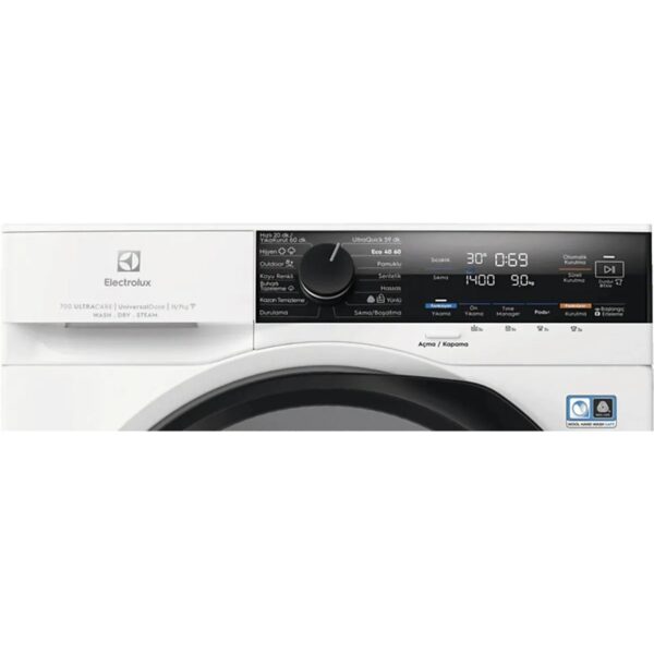 Electrolux EW7W4602QT 700 Serisi Steamcare 11/7 kg 1600 Devir Universaldose Wı-Fı Kurutmalı Çamaşır Makinesi