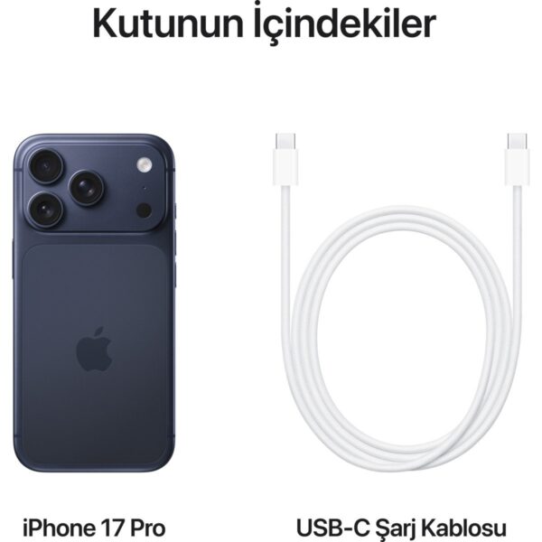 Apple iPhone 17 Pro ( 2 Yıl Apple Türkiye Garantili )