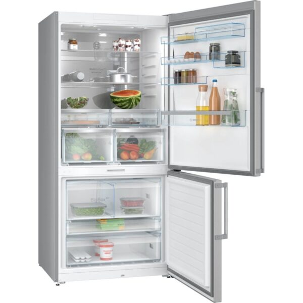 BOSCH KGP86FIC0N Serie 8 Alttan Donduruculu 186 x 86 cm Kolay temizlenebilir Inox Buzdolabı