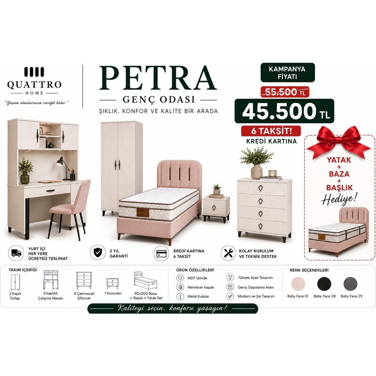 Petra Genç Odası Yeni Yuva Paketi