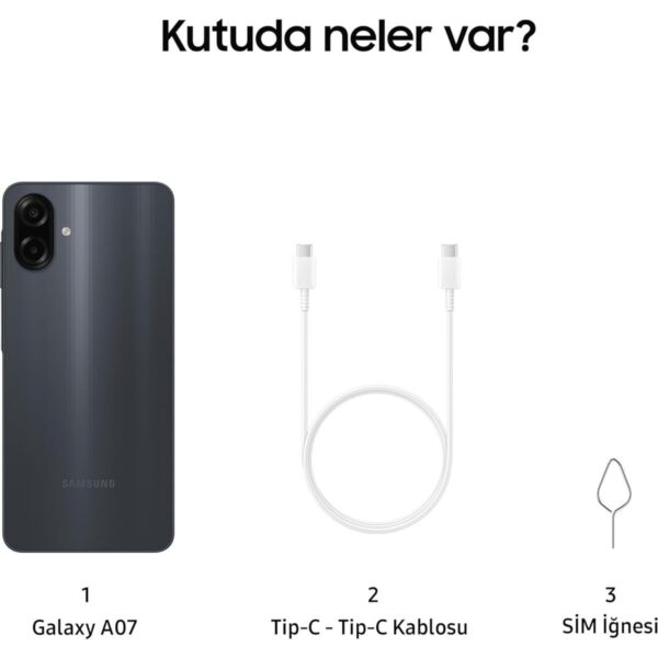 Samsung Galaxy A07 128 GB 4 GB Ram (Samsung Türkiye Garantili)