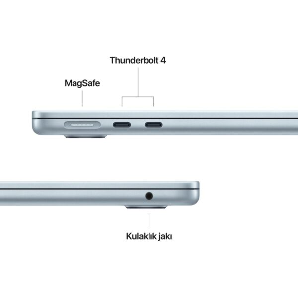 Apple MacBook Air M5 16GB 512GB SSD macOS 13″ Taşınabilir Bilgisayar Gök Mavisi MDHH4TU/A ( 2 Yıl Apple Türkiye Garantili )