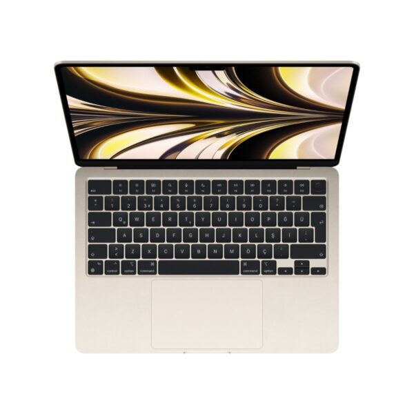 Apple MacBook Air M2 16GB 256GB SSD macOS 13″ Taşınabilir Bilgisayar Yıldız Işığı MC7W4TU/A ( 2 Yıl Apple Türkiye Garantili )