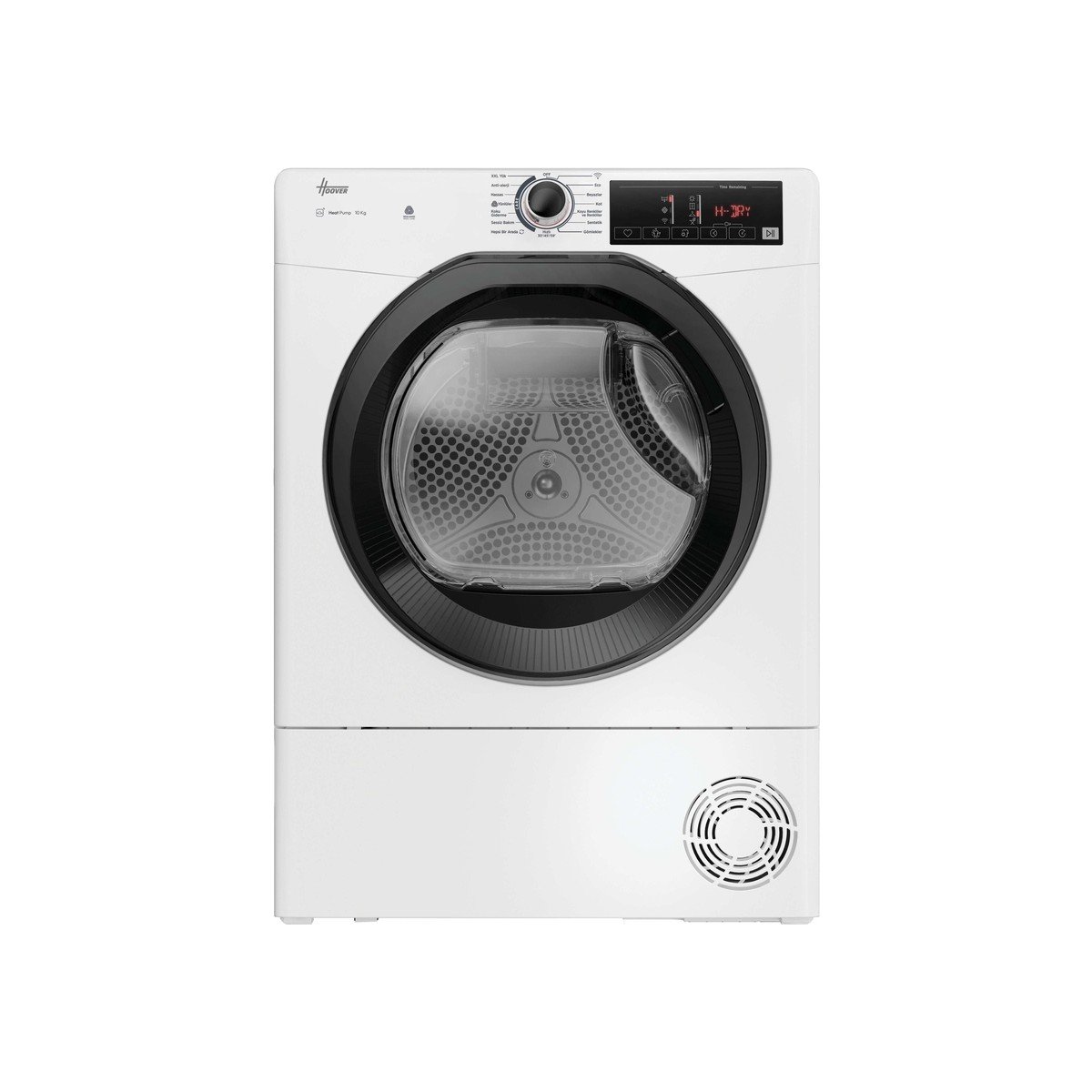 Hoover HREH 10A2TBE-17 10 kg Wi-Fi Bağlantılı Isı Pompalı Kurutma Makinesi E Enerji Sınıfı ile Yüksek Kapasite