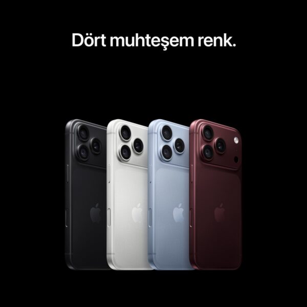 Apple iPhone 18 Pro ( 2 Yıl Apple Türkiye Garantili )