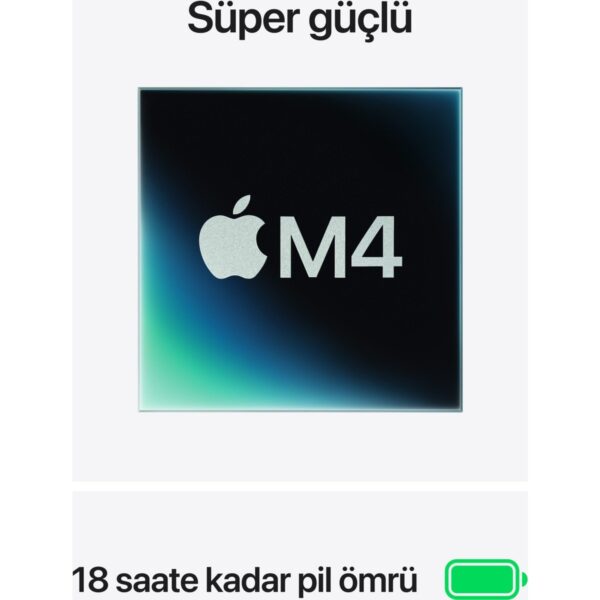 Apple MacBook Air M4 16GB 256GB SSD macOS 13″ Taşınabilir Bilgisayar Gök Mavisi MC6T4TU/A ( 2 Yıl Apple Türkiye Garantili )