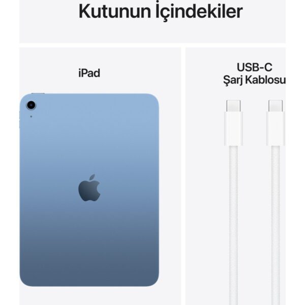 Apple iPad A16 11″ ( 2 Yıl Apple Türkiye Garantili )