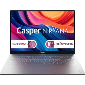 Casper Nirvana S100 Intel Core i7 13620H 16GB 1TB SSD Freedos 16" Taşınabilir Bilgisayar S100.1362-BF00X-G-F