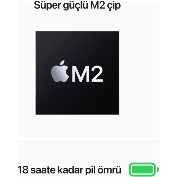 Apple MacBook Air M2 16GB 256GB SSD macOS 13″ Taşınabilir Bilgisayar Yıldız Işığı MC7W4TU/A ( 2 Yıl Apple Türkiye Garantili )