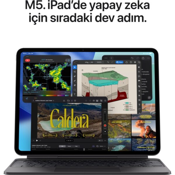 Apple iPad Pro M5 Wi-Fi 256GB 11″ Standart Cam ( 2 Yıl Apple Türkiye Garantili )