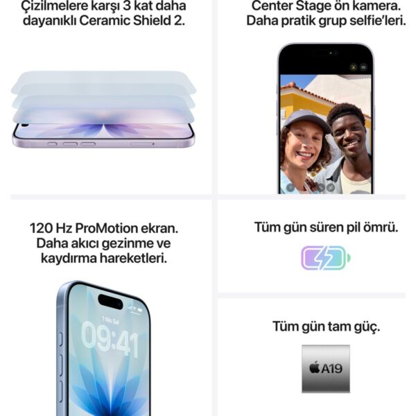 Apple iPhone 17 ( 2 Yıl Apple Türkiye Garantili )