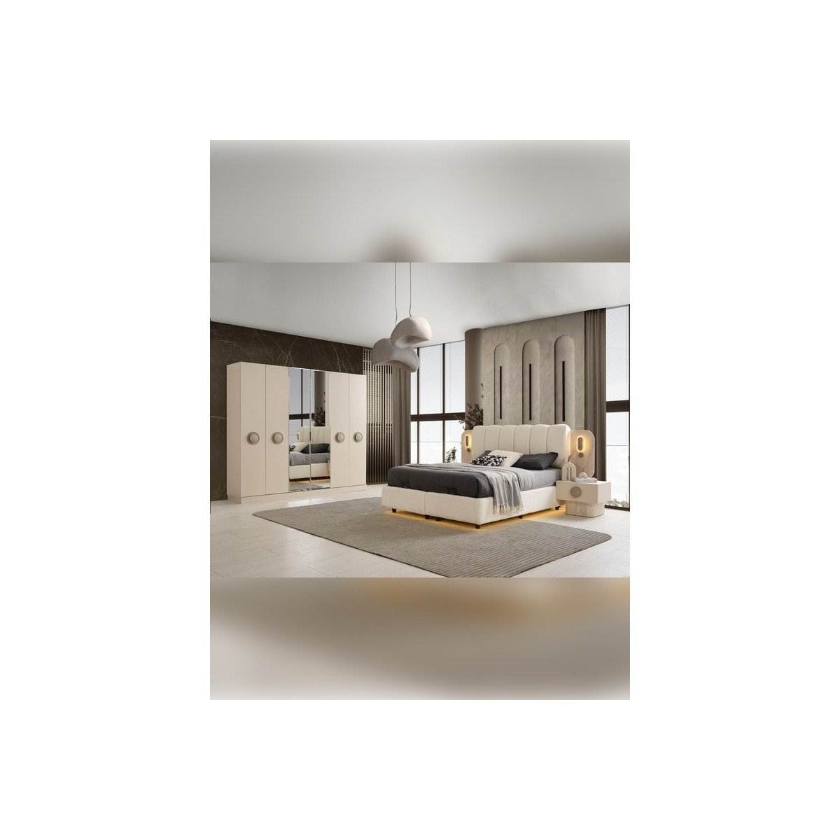 %100 Mdf Moda Yatak Odası Takımı