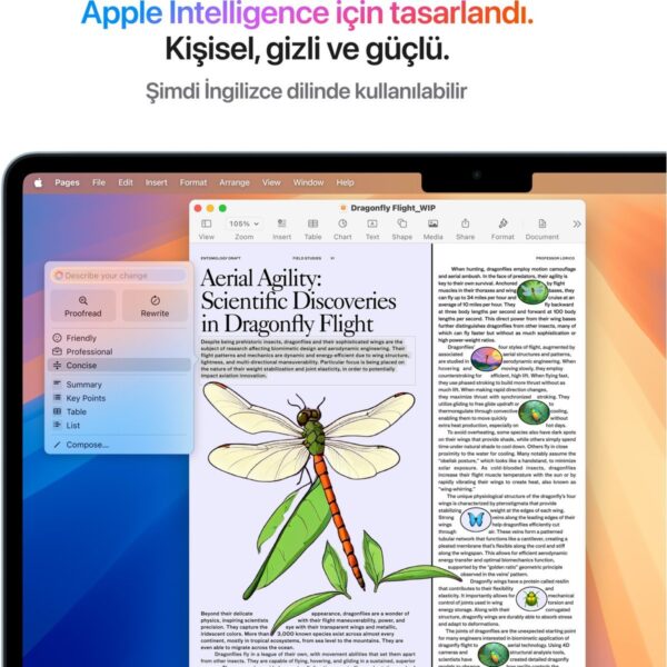 Apple MacBook Air M4 16GB 256GB SSD macOS 13″ Taşınabilir Bilgisayar Gök Mavisi MC6T4TU/A ( 2 Yıl Apple Türkiye Garantili )