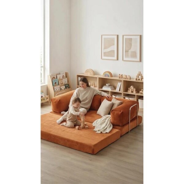 100X200 Kanepe – Fitilli Kadife Yıkanır Silinir Yeryatağı Aktivite Koltuğu