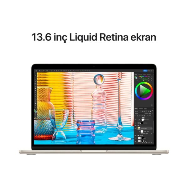 Apple MacBook Air M2 16GB 256GB SSD macOS 13″ Taşınabilir Bilgisayar Yıldız Işığı MC7W4TU/A ( 2 Yıl Apple Türkiye Garantili )