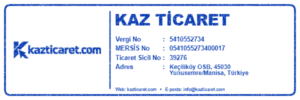 Kaz Ticaret kaşe